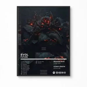 Future's EVOL Album Cover Canvas Poster