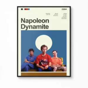 Napoleon Dynamite (2004) — "Idaho Icons" Reimagined Canvas Poster
