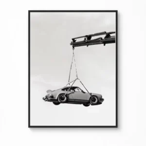 Porsche 911 (G-Series — 1977) — "Airlifted Icon" Canvas Poster