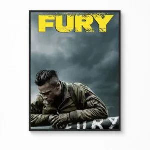 Fury (2014) — "Wardaddy" Canvas Poster