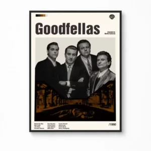 Goodfellas (1990) — "Guys from the Neighbourhood" Reimagined Canvas Poster