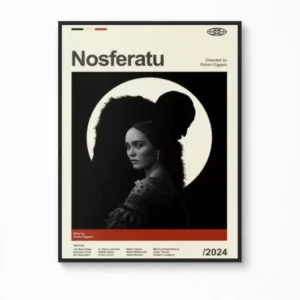 Nosferatu (2024) — "Shadow of Orlok" Reimagined Canvas Poster