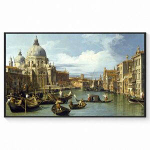 Entrance to the Grand Canal, Venice (c. 1730) Giovanni Antonio Canal (Canaletto) Canvas Poster
