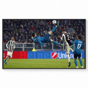 Cristiano Ronaldo Bicycle Kick vs Juventus (2018 UEFA Champions League) Canvas Poster
