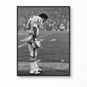 Dan Marino Super Bowl XIX Defeat (1985) Miami Dolphins Canvas Poster