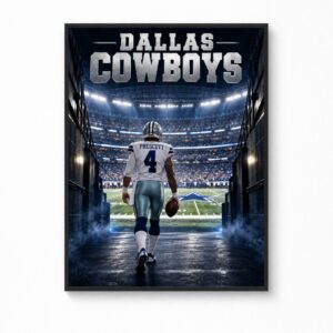 Dallas Cowboys Stadium Tunnel Canvas Poster